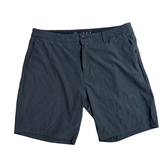 Vuori Aim Men's Shorts Charcoal Gray size 36 inseam 8" - Picture 4 of 7